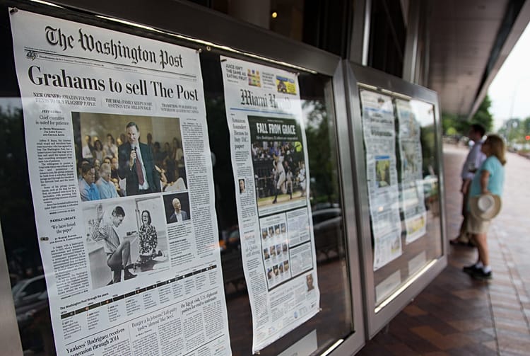 Jeff Bezos takes the opinions out of the Washington Post opinion pages ...
