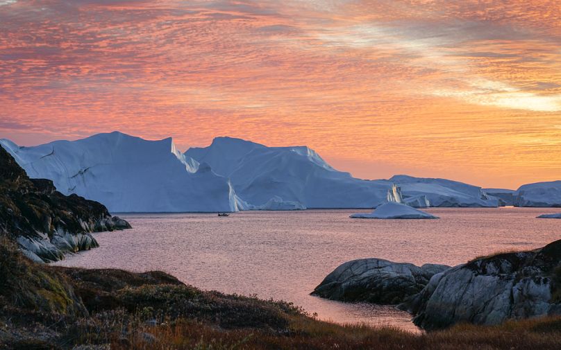 O Sermeq Kujalleq é um dos glaciares mais rápidos e mais activos do mundo.