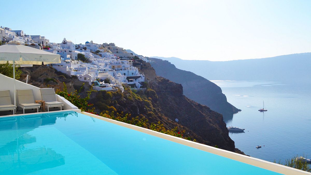 Illegal hotels, pools and hot tubs: Santorini’s ‘building crimes’ are a disaster waiting to happen