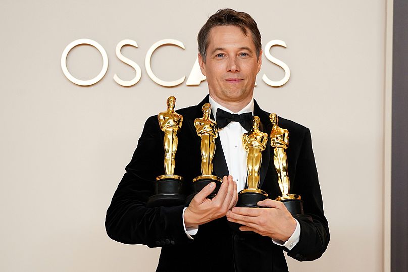 Sean Baker und seine vier Oscars.