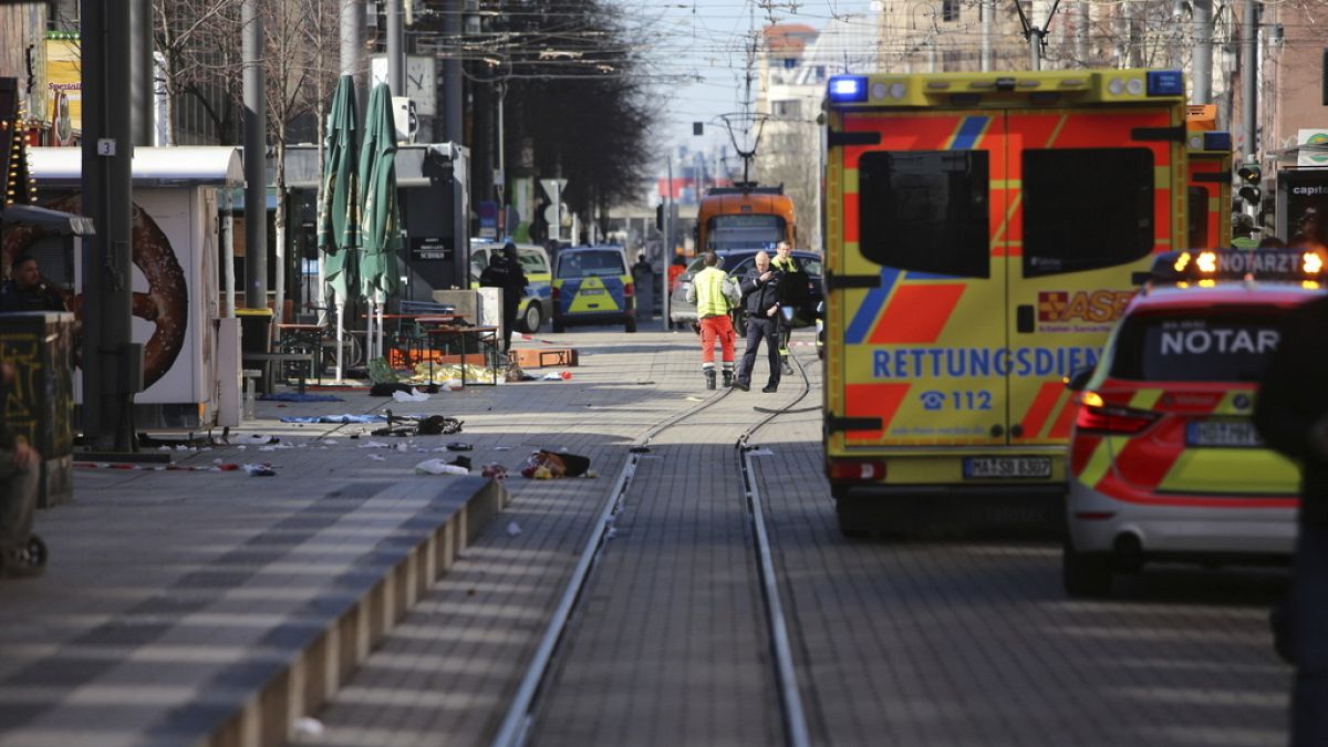 مقتل شخص على الأقل وإصابة آخرين في حادث دهس بمدينة مانهايم الألمانية