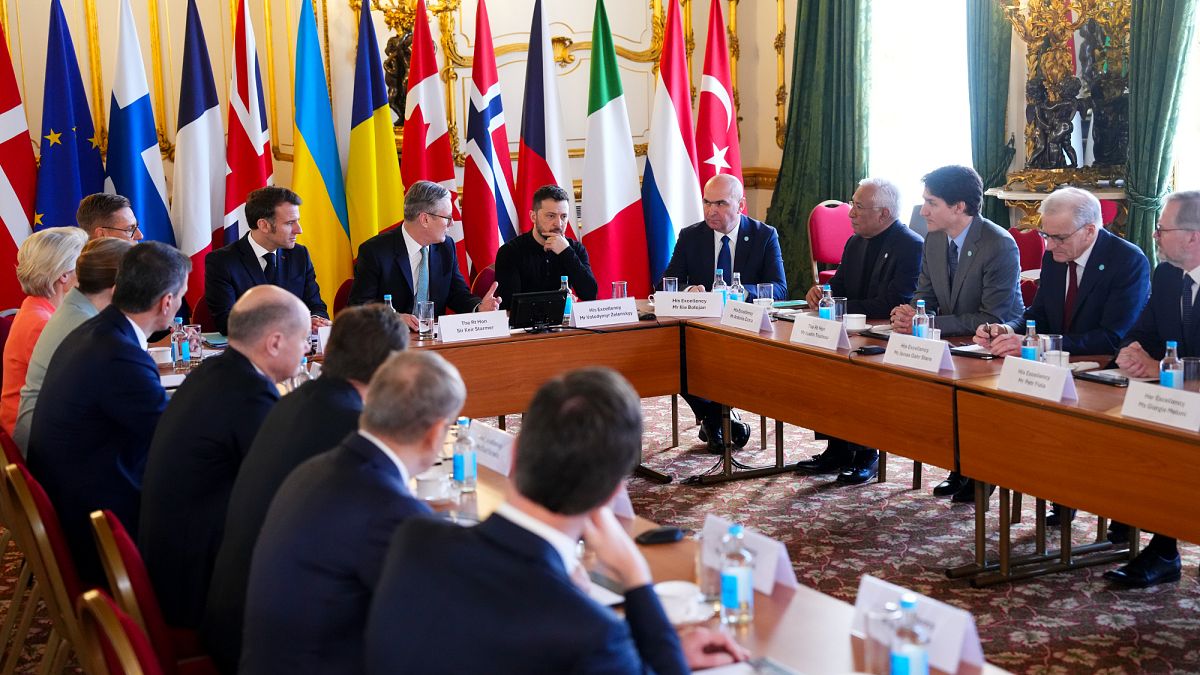 Which European countries would take part in a 'coalition of the willing' for Ukraine?