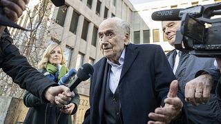 Football : Blatter et Platini réaffirment leur innocence