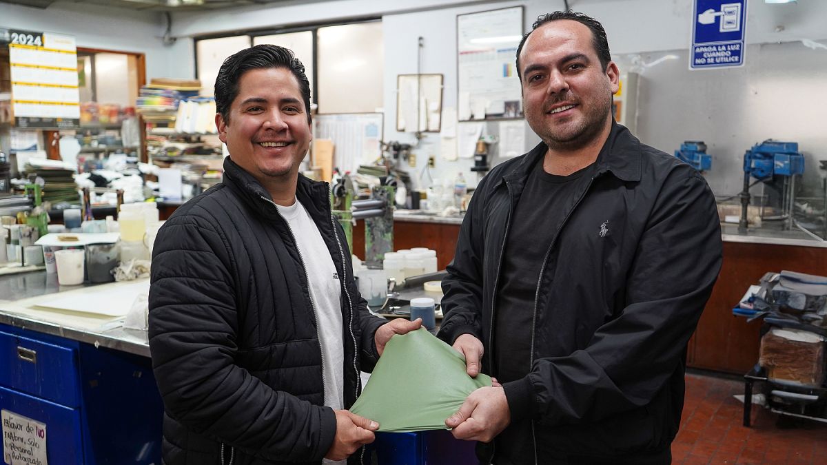 Watch: The Mexican duo making sustainable leather from succulents