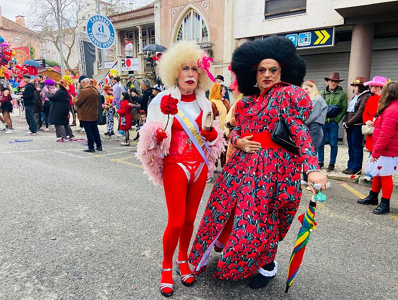 Le matrafonas, figure centrali del Carnevale di Torres Vedras
