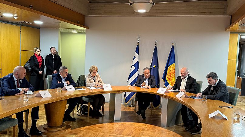 Σύσκεψη των ευρωβουλευτών με τον δήμαρχο Θεσσαλονίκης, Στέλιο Αγγελούδη