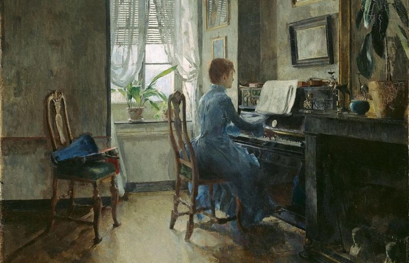 Harriet Backer, Chez Moi, 1887