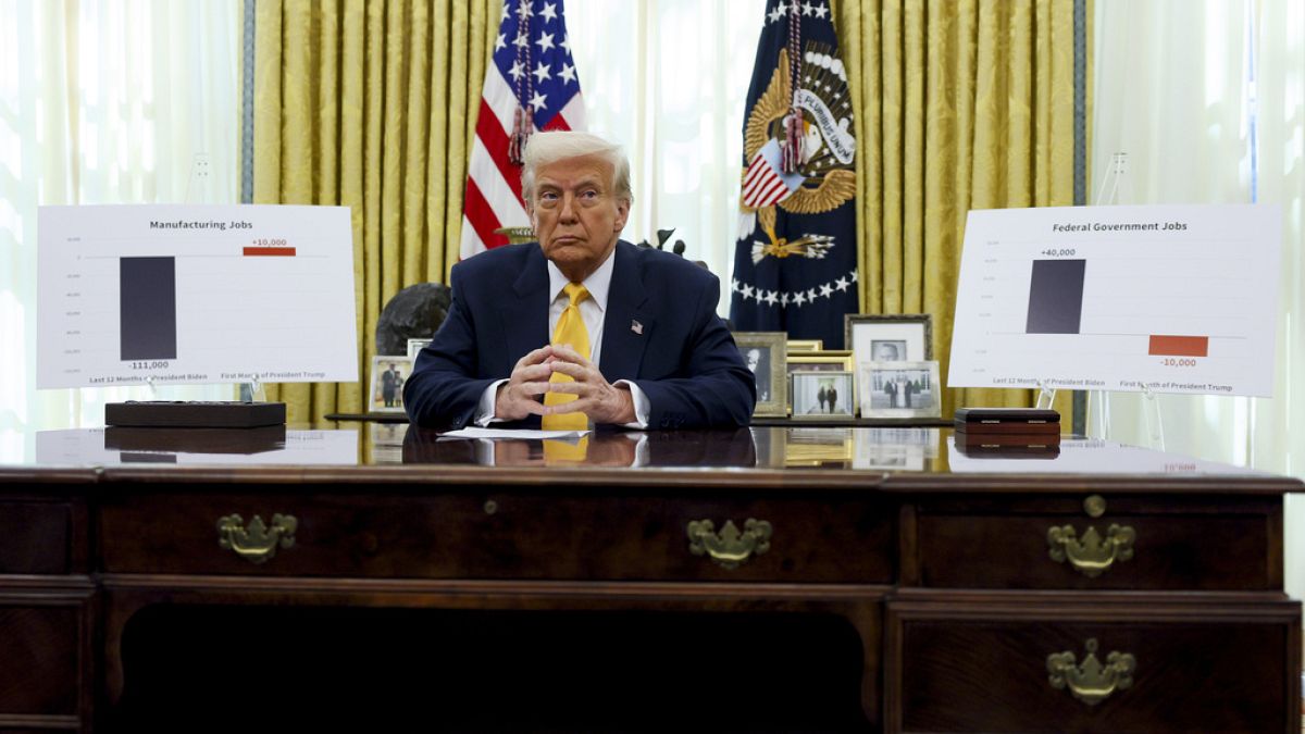 Donald Trump, Beyaz Saray'da Donald Trump, Beyaz Saray'da