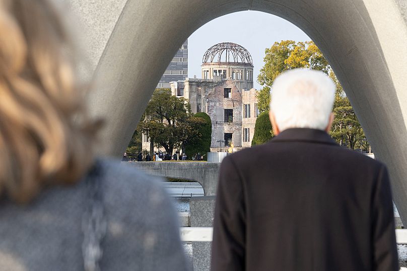 Il Presidente della Repubblica Sergio Mattarella al Memoriale della Pace di Hiroshima