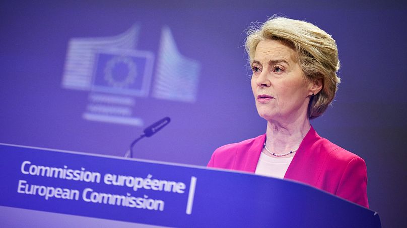 Ursula von der Leyen, dimanche 9 mars 2025.