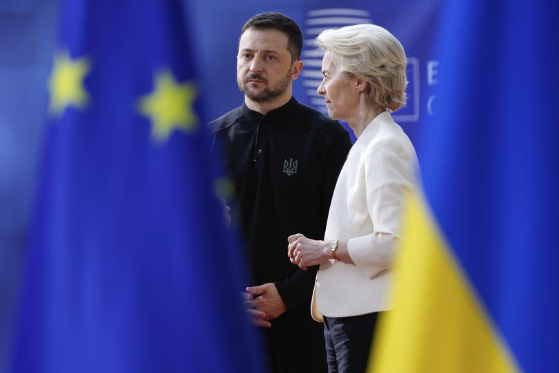 Unia Europejska wspiera Ukrainę i jej prezydenta Wołodymyra Zełenskiego