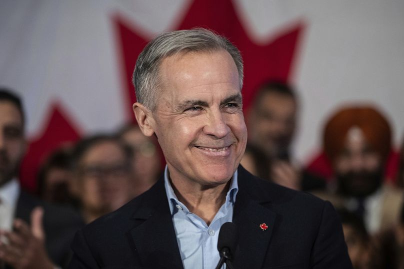 Mark Carney in Edmonton, 16. Januar 2025.