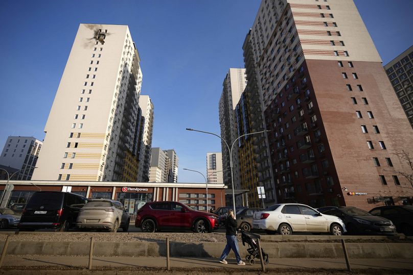 Поселок Сапроново, Московская область, Россия. 11 марта 2025 года