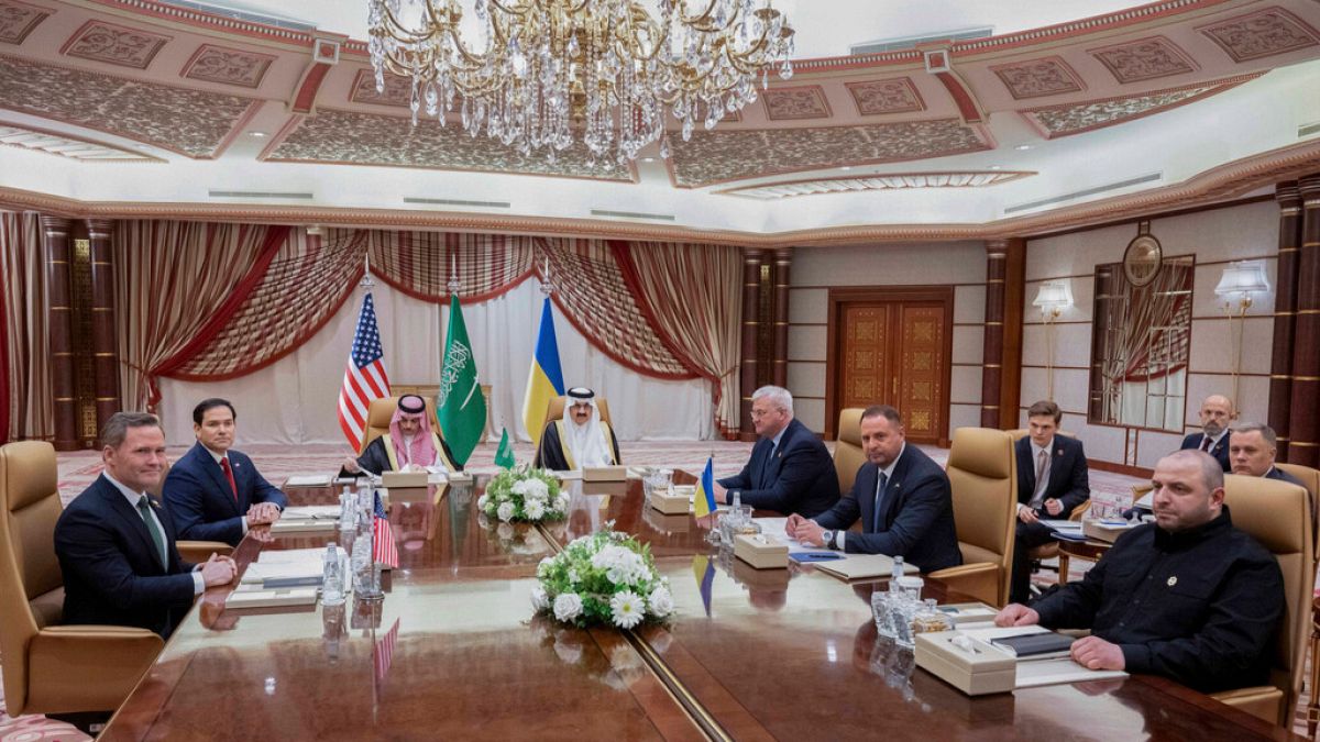 Talks with US in Saudi Arabia began 'in a constructive way', Ukrainian official says