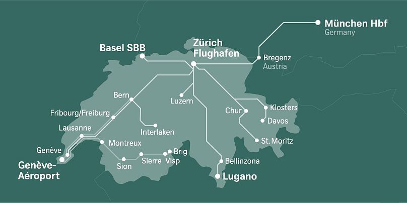 L'offre SWISS Air Rail rapproche toute la Suisse de l'aéroport.