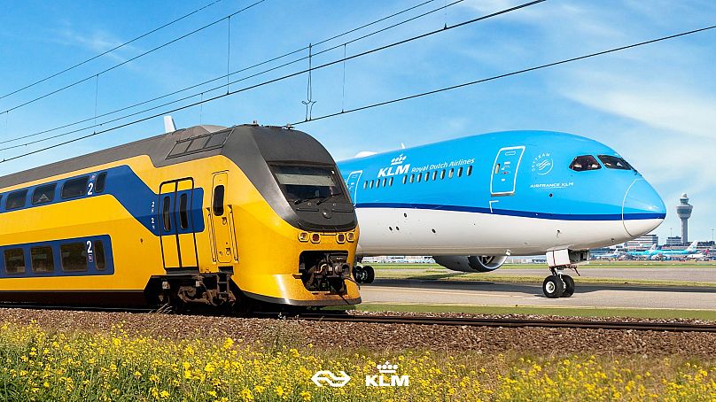 KLM fue una de las primeras aerolíneas europeas en ofrecer viajes intermodales.