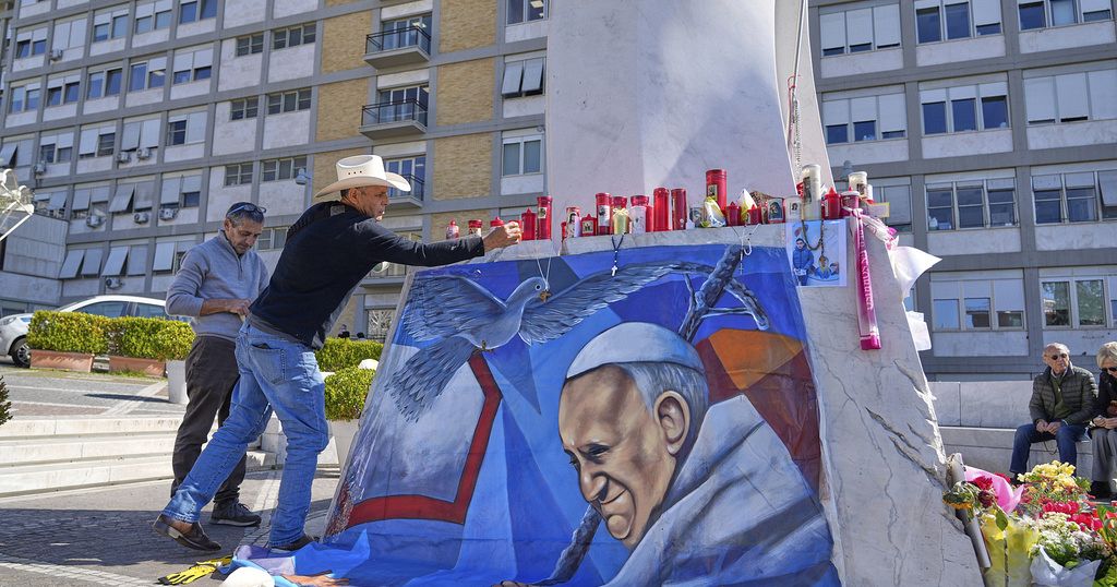 Vatican says Pope out of danger and could be sent home in near future Vatican says Pope out of danger and could be sent home in near future