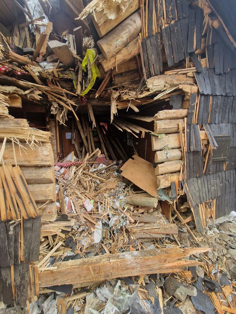 The plane crashed into a mountain hut on Velika Planina mountain in Slovenia, 11 March 2025