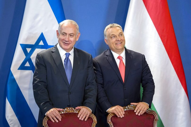 Netanjahu és Orbán 2017-ben