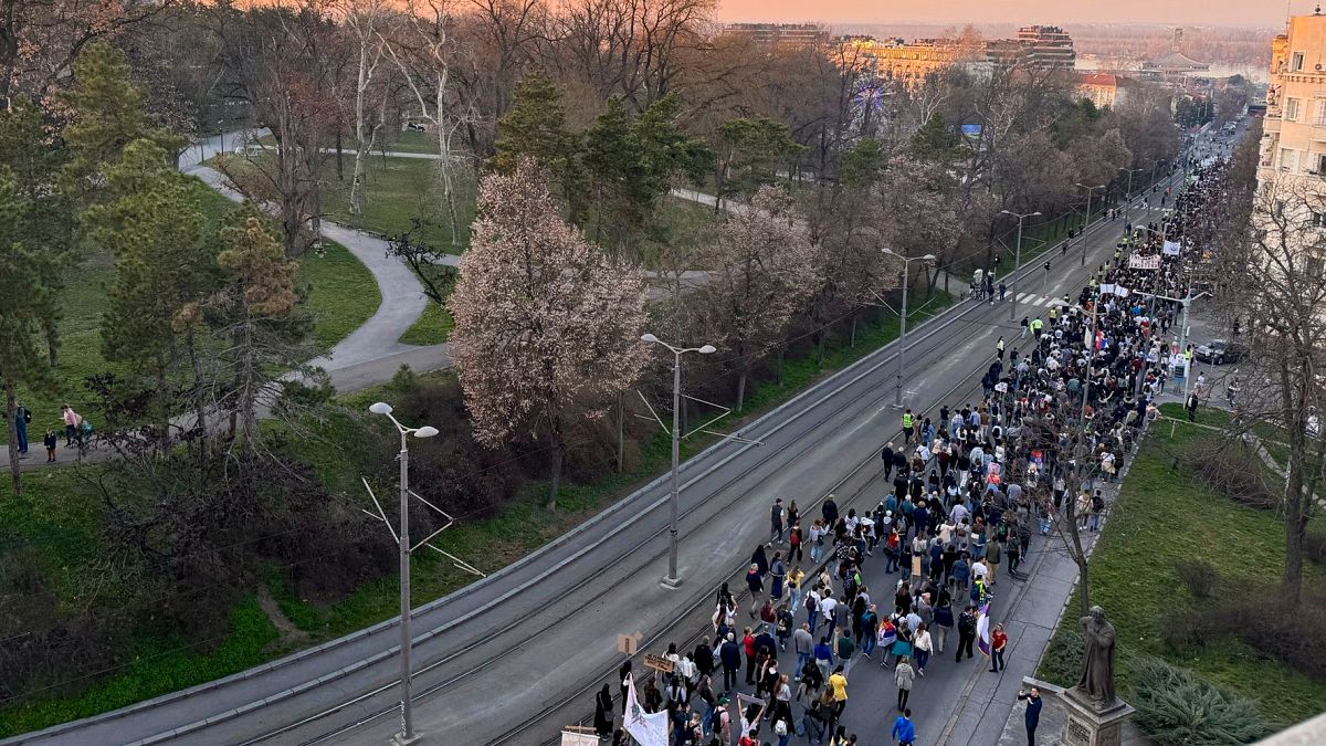 Les étudiants de toute la Serbie manifesteront à Belgrade le 15 mars