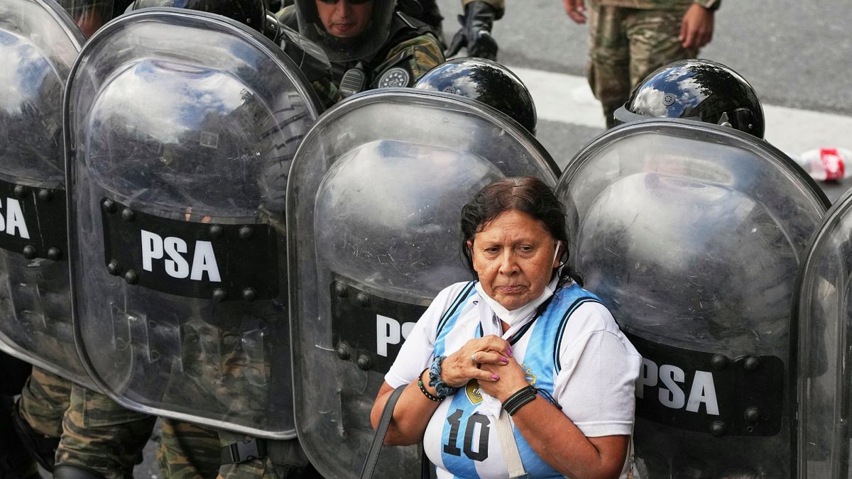 Des retraités argentins manifestent contre les réformes économiques de Javier Milei