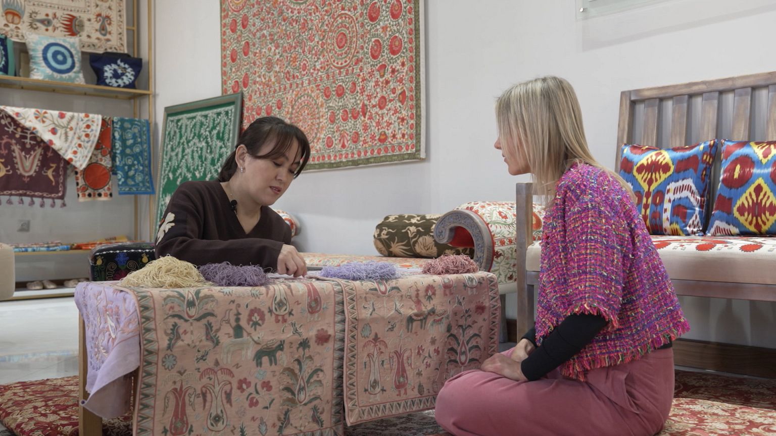 Uzbekistan’s textile industry: from Suzani embroidery to global fashion markets