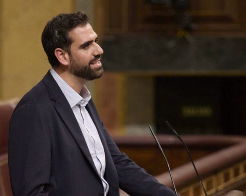 Víctor Camino, diputado del PSOE en el Congreso. 