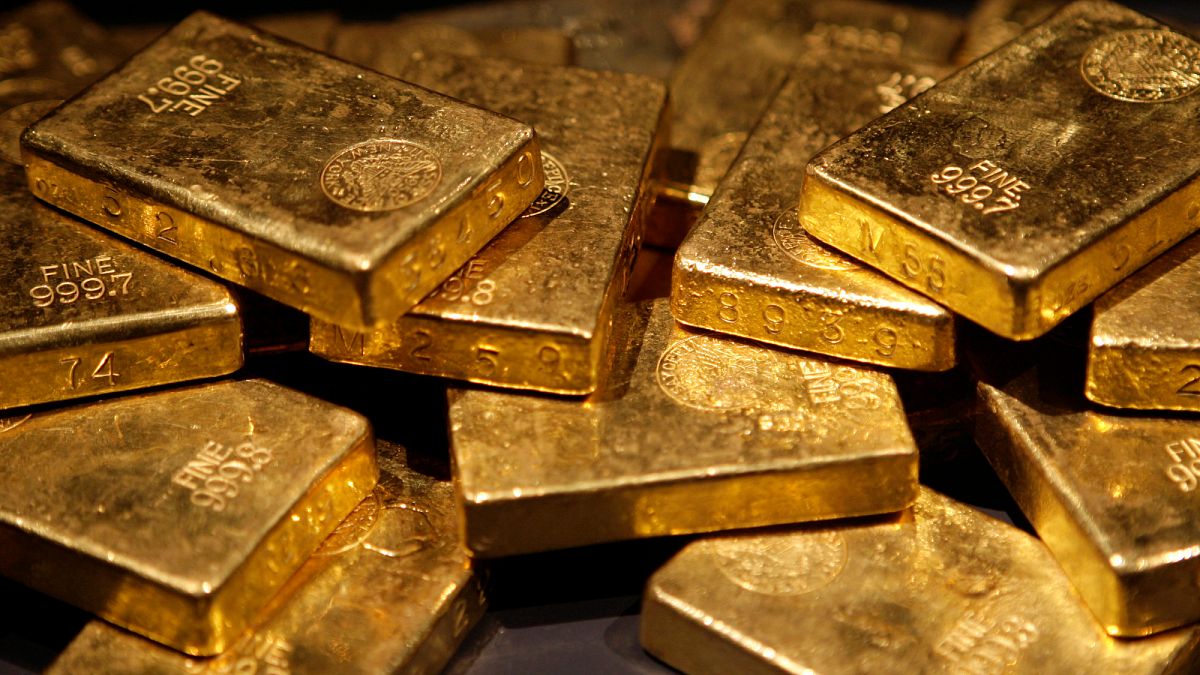 Gold bars - file photo