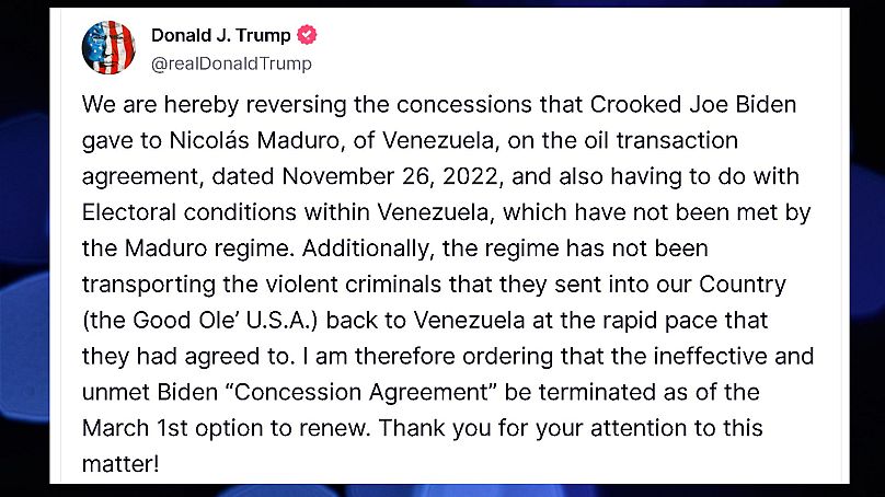 Trump venezuelai döntése