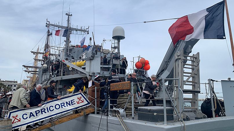 Le Capricorne dans le port de Sète en France, le 31 mars 2024