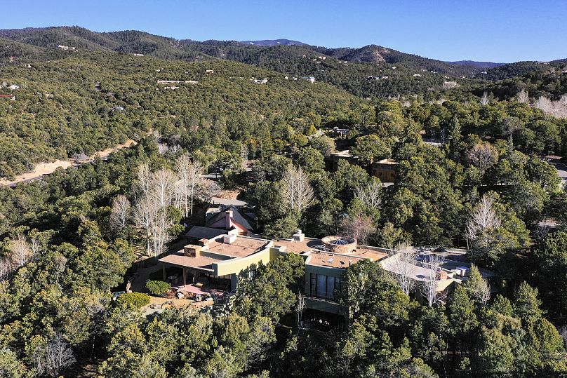 Gene Hackman ve eşi Betsy Arakawa'nın evi-Santa Fe