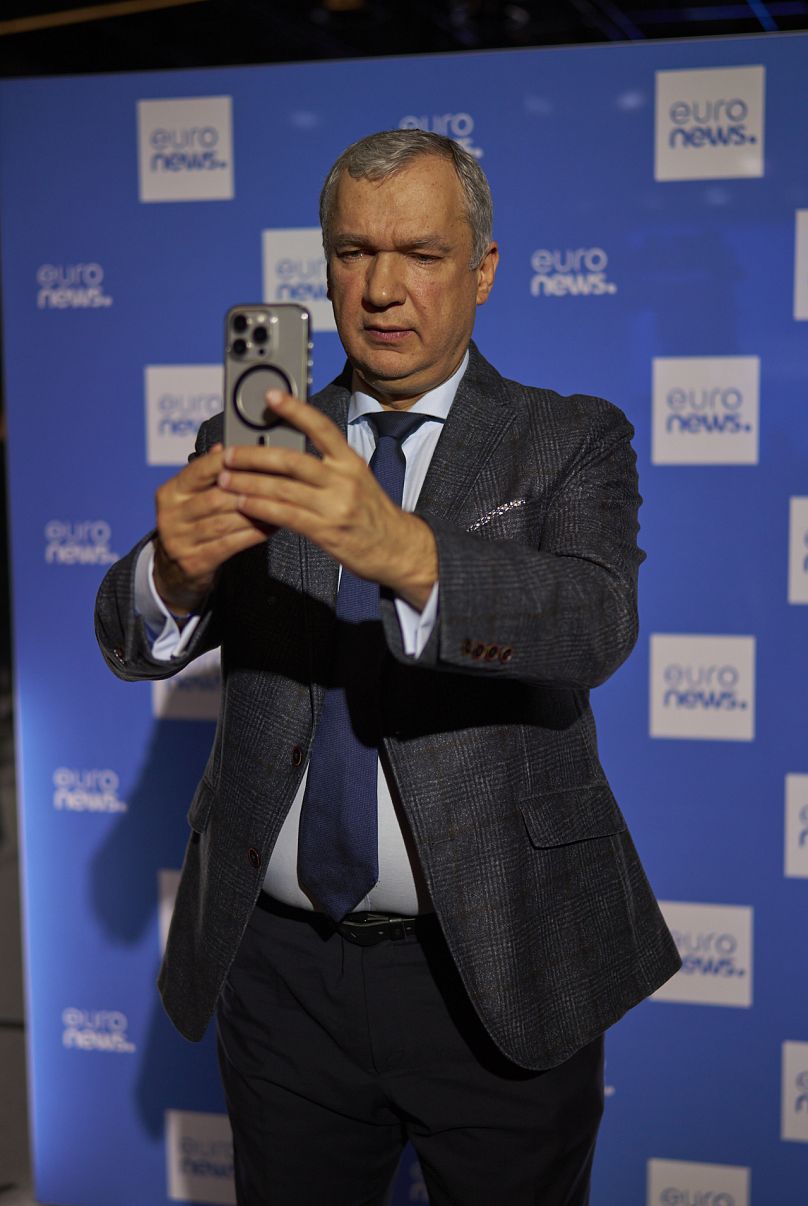 Paweł Łatuszka, przedstawiciel białoruskiej opozycji, 13.03.2025, Warszawa