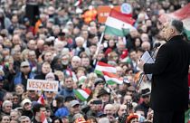 Hungary's Russia-friendly prime minister attacks the EU in speech