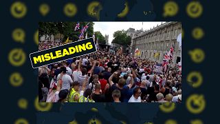 The video does show a pro-Trump rally, but it's from 2018.