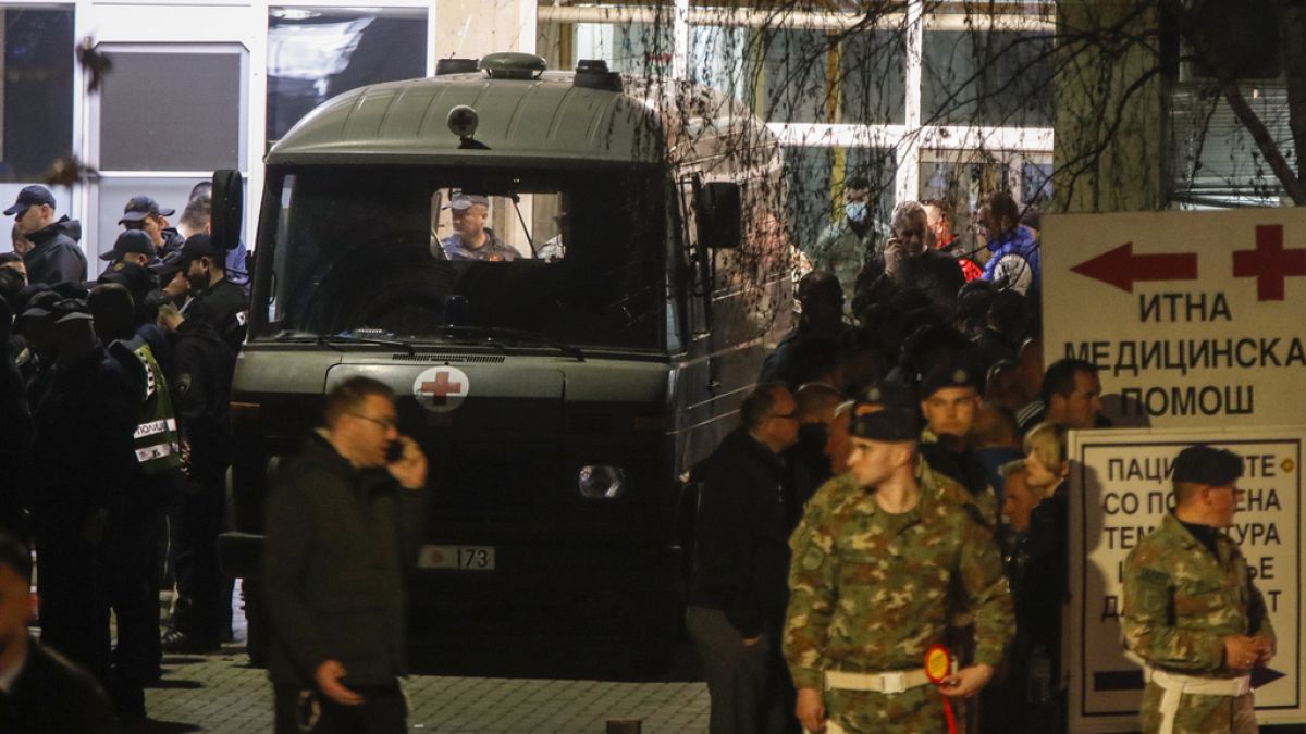 A Honvédkórházban kezelik az észak-macedón klubtűz két  sérültjét