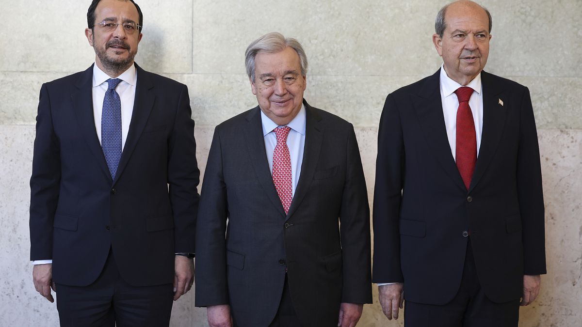 Chypre : António Guterres évoque une "nouvelle atmosphère" entre dirigeants grec et turc