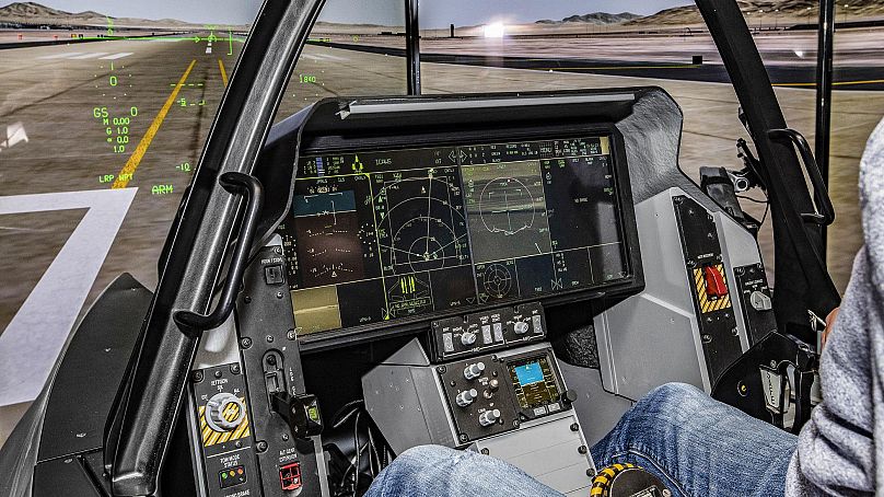 F-35A Lightning II pilótafülke