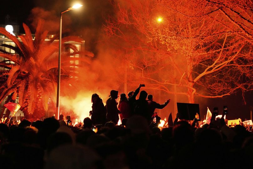 Protest w Stambule
