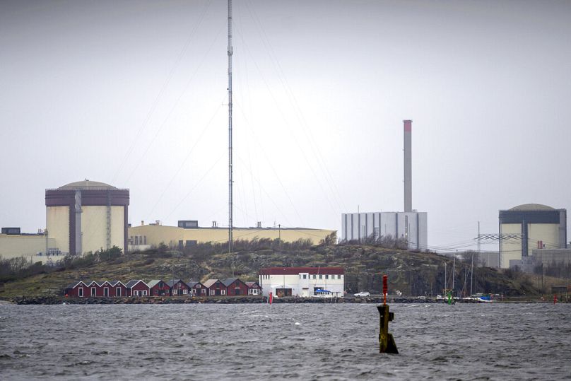 A view of the Ringhals nuclear power plant in Varberg, Sweden.