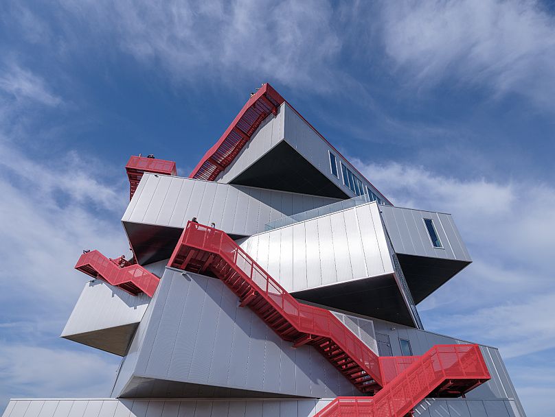 Portlantis fue diseñado por el reconocido estudio de arquitectura MVRDV con sede en Róterdam.
