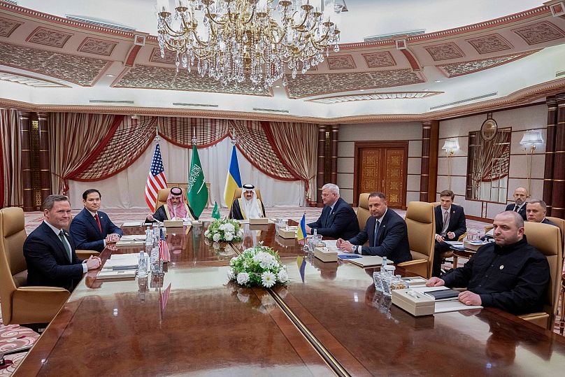 La diplomatie américaine a supervisé les négociations entre l'Ukraine et la Russie qui ont eu lieu en Arabie Saoudite à partir du dimanche 23 mars.