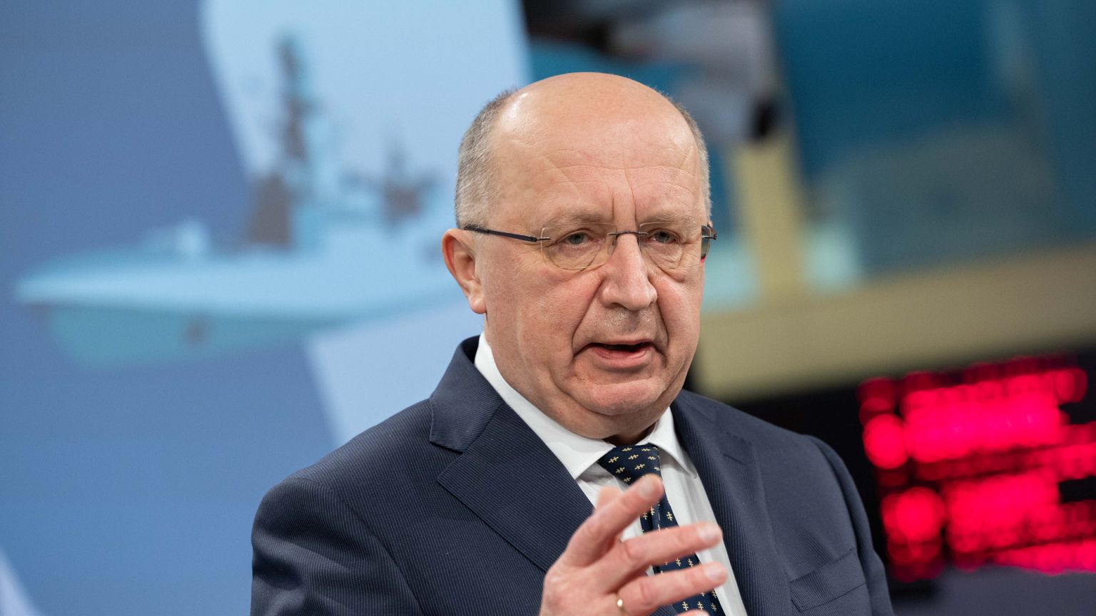 Andrius Kubilius, Commissario europeo per la Difesa e lo Spazio.