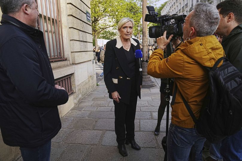 Wyrok w sprawie Le Pen jest spodziewany w poniedziałek
