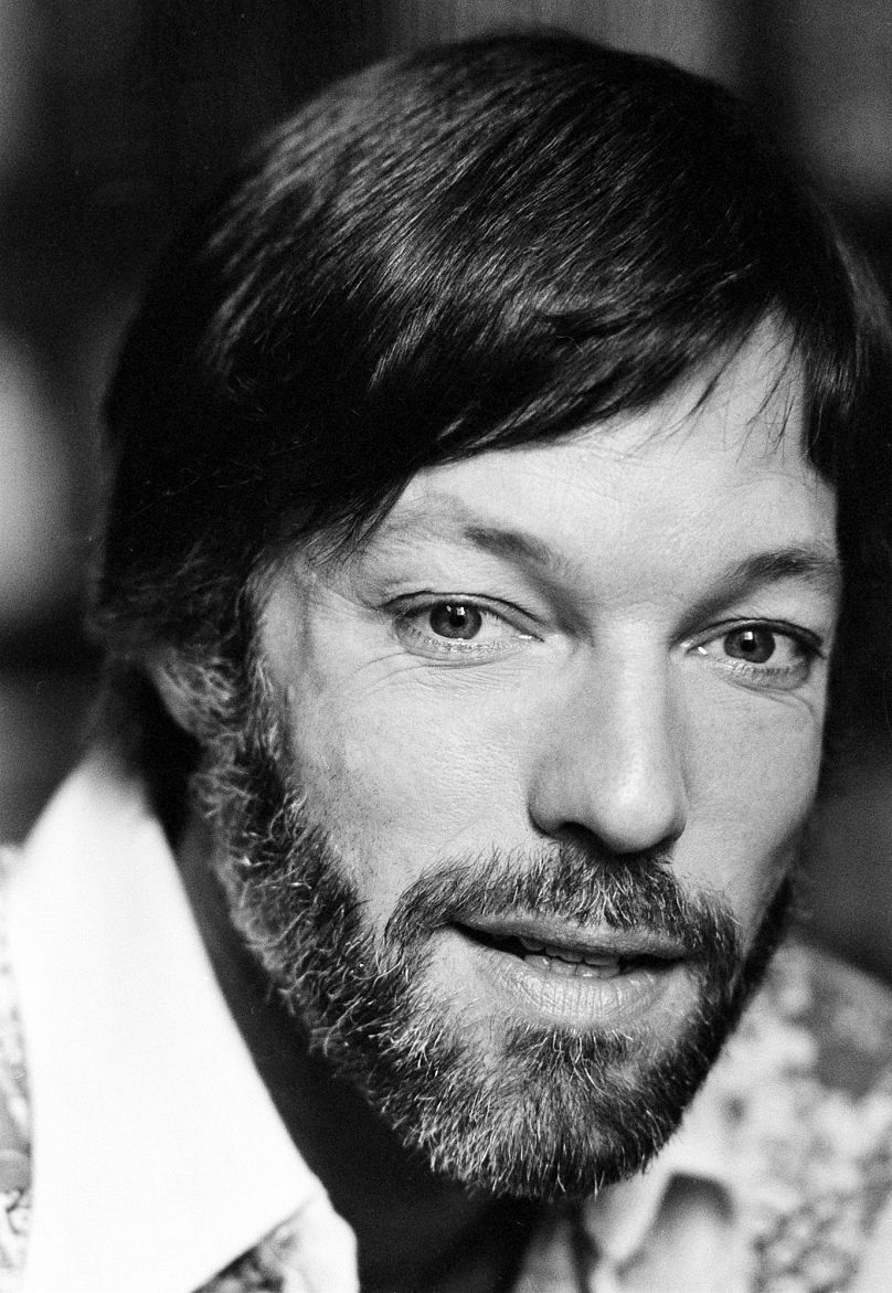 Richard Chamberlain à Manhattan, New York, le 1er janvier 1977.