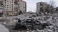  Σε αυτή τη φωτογραφία που παραχωρήθηκε από την υπηρεσία Τύπου της 93ης Χωροφυλακής της Ουκρανίας Kholodnyi Yar Separate Mechanized Brigade, μια άποψη του Pokrovsk, 25 Μαρτίου 2025