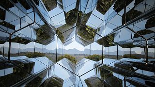 Olafur Eliasson 'Viewing machine', 2001-2003. Installation view, Inhotim, CACI, Brumadinho, Brazil, 2010. 