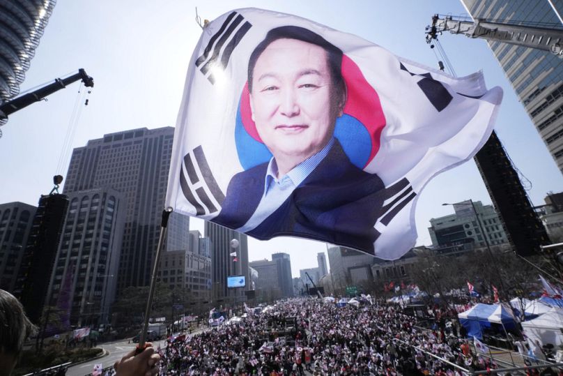 Jun-párti demonstráció