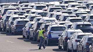 The EU negotiates with the US to lift the tariffs imposed by the Trump administration, including the 25% tariff on car imports.