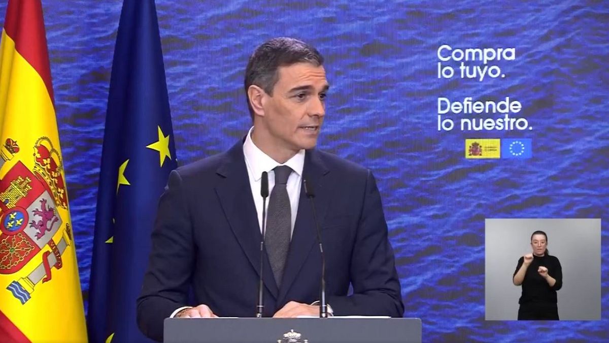 España anuncia un fondo de 14.100 millones para los sectores afectados por  los aranceles de Trump | Euronews