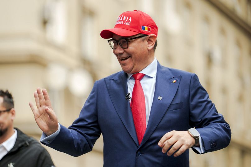 Victor Ponta, były premier Rumunii, kandydat na prezydenta